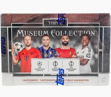 2024-25 Topps UEFA Club Competitions Museum Collection Soccer Hobby Box