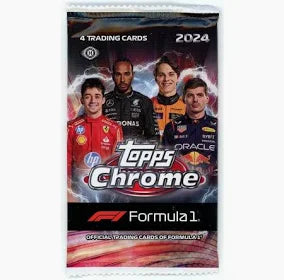 2024 Topps Chrome Formula 1 Qualifying Lap Hobby Pack