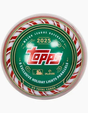 2025 Topps Holiday Baseball Tin