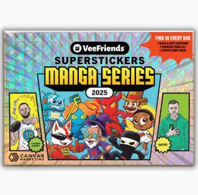 Veefriends Superstickers Manga Series Sticker Box
