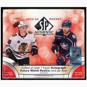 2023/24 Upper Deck SP Authentic Hockey Hobby Box