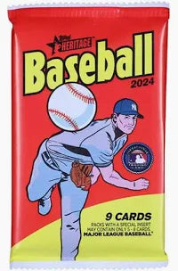 2024 Topps Heritage High Number Baseball Pack