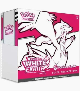 Pokemon White Flare Pokemon Center Elite Trainer Box