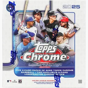2025 Topps Chrome Baseball Logofractor Ediition Box
