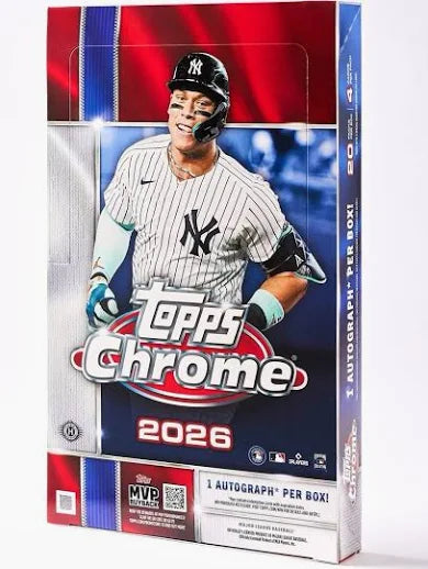 2026 Topps Chrome Baseball Hobby