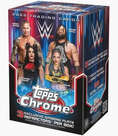 2026 Topps Chrome WWE Wrestling Blaster Box