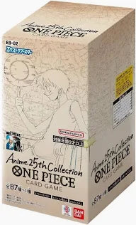 One Piece Anime 25th Collection EB-02 Japanese Booster Box
