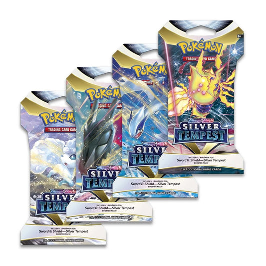 Pokemon Sword & Shield-Silver Tempest Sleeved Booster Pack