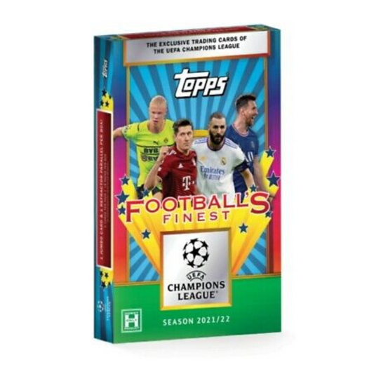 2021-22 Topps UEFA Champions League Finest Flashbacks Soccer Hobby Box