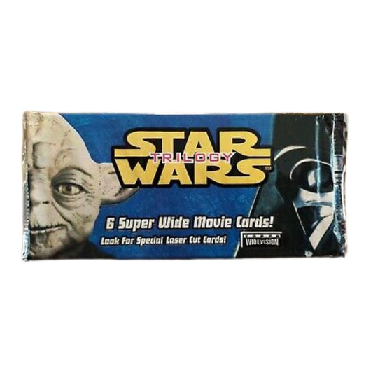 Topps Star Wars Trilogy Super Wide Movie Card Pack