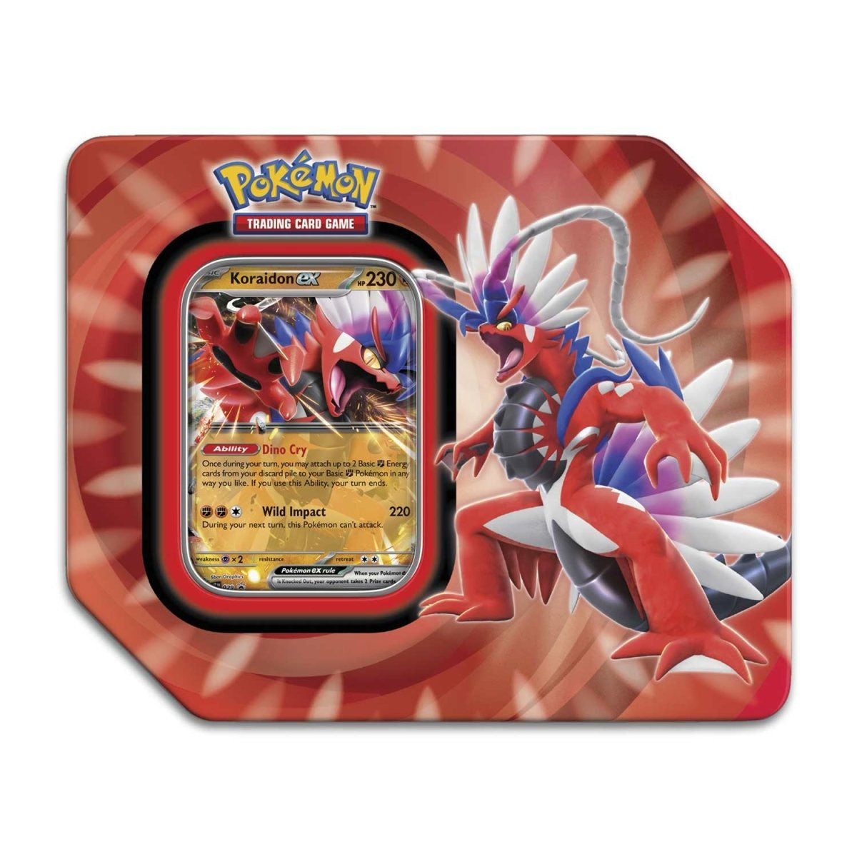 Pokémon Paldea Legends Tin