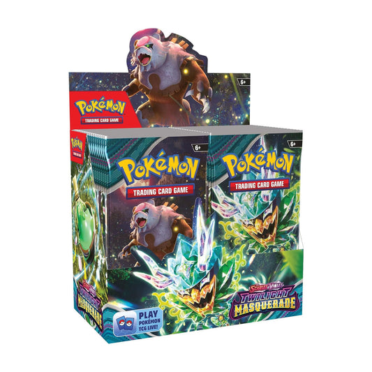 Pokemon Scarlet and Violet Twilight Masquerade Boosters